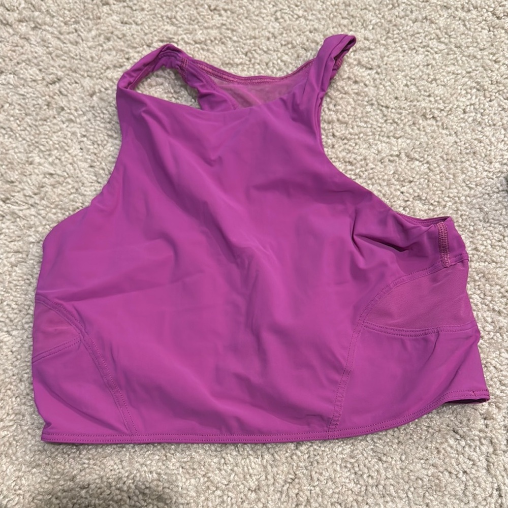 lululemon athletica Purple Crop Top